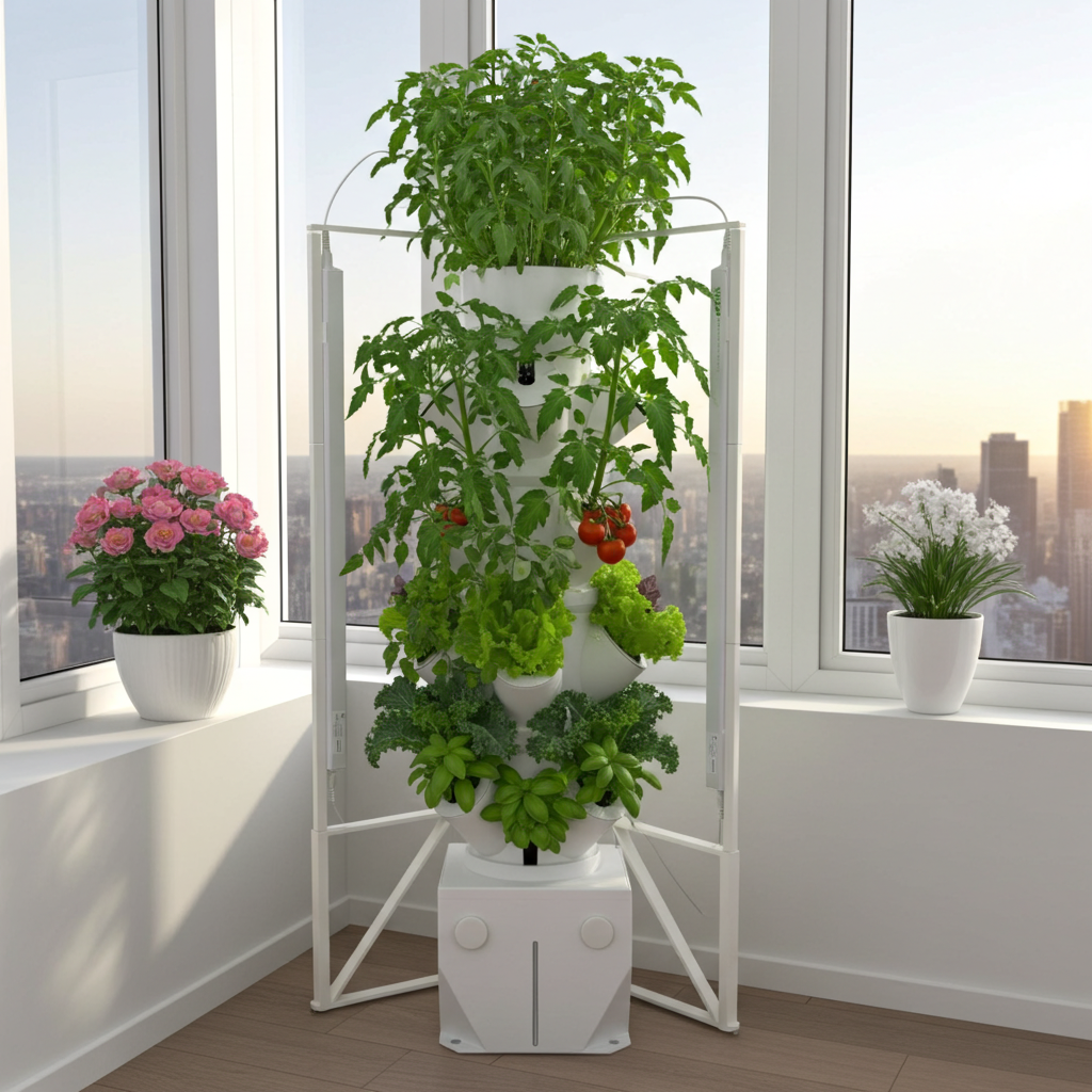 Seed, Soil and More Vertiflow Grow Tower